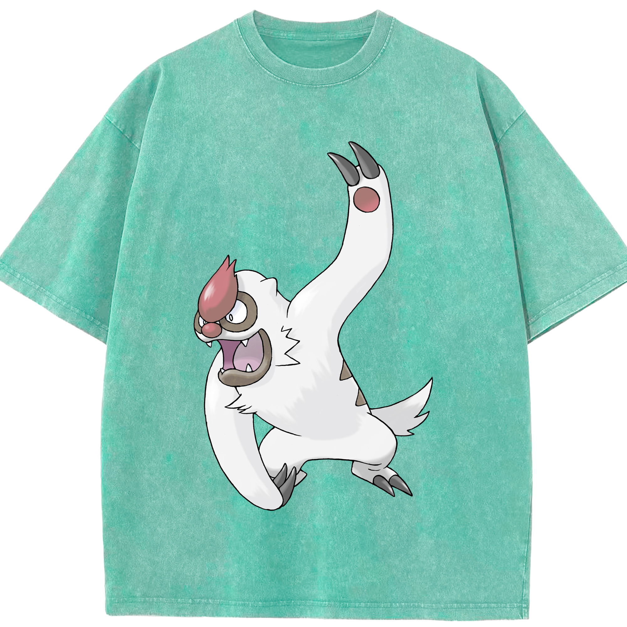 （画像用） ポケットモンスター Pokémon 綿100% ヴィンテージ風 半袖Tシャツ（フロントプリント）